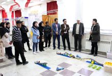افتتاح نمایشگاه خلاقیت، معماری، مکانیک ورباتیک